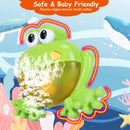Frog Musical Bubble Bath Maker Baby Bath Toys for Bathtubs Toddler Bubble Machine for Bath Fun