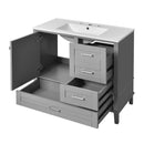 Traditional Bathroom Vanity Set With Soft Close Doors by Unique Piece Furniture
