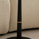 Modern Square Coffee Table And Computer Desk - Black / Gold