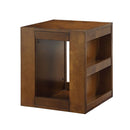 Pisanio - 22" End Table - Espresso by Unique Piece Furniture