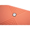 2Piece Luggage Sets ABS Lightweight Suitcase, Spinner Wheels, (20/14) DARK ORANGE