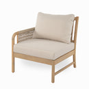 Casper Outdoor 6-Seater Sofa and Coffee Table Set