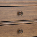Carlton - Bedside Table - Rustic Natural Aged Brown by HouseOfZazla