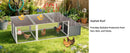 Large Chicken Coop with 20.93 Sq Ft Run by HouseOfZazla