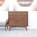 Caroline - Dresser 3 Drawer - Brown / Wood by HouseOfZazla