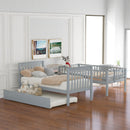 Bunk Bed With Staircase by HouseOfZazla