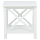 Skyview 2-piece Rectangular Lift Top Coffee Table Set White