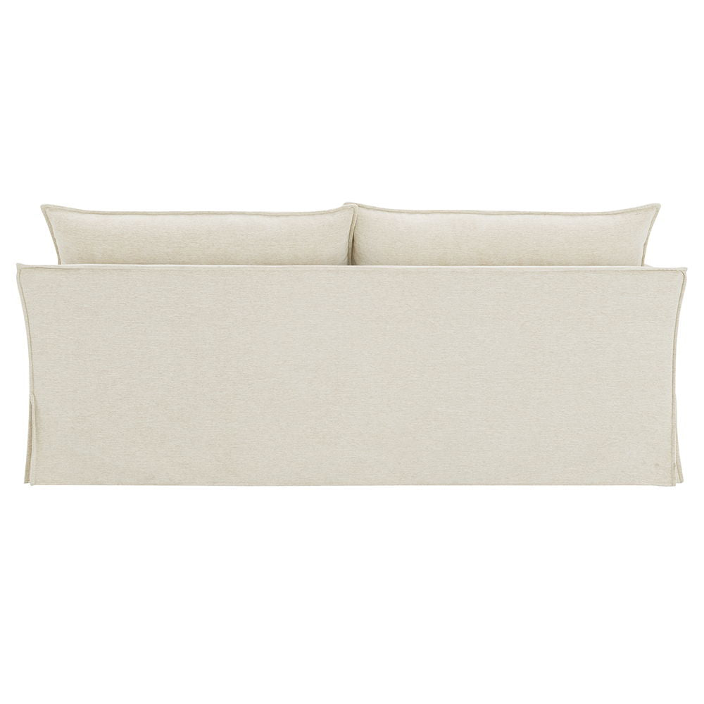 Shane - Sofa With 2 Pillows - Beige Linen, photo 6 of 7