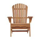 Oversize Outdoor Folding Adirondack Chair, Patio Chair For Garden by HouseOfZazla