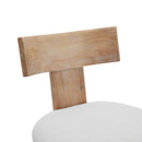 Upholstered Counter Height Bar Stools with Solid Rubber Wood Frame (Set of 2) by HouseOfZazla
