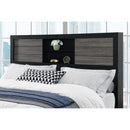 Soluto - Bed With Bookcase Headboard by HouseOfZazla