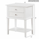 Vibrant Contemporary Nightstand by Unique Piece Furniture