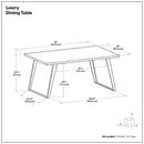 Lowry - Handcrafted Square Dining Table by HouseOfZazla