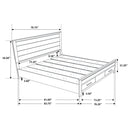 Greely - Eastern King Storage Bed - Brown