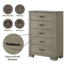 Joanna - Chest - Weathered Gray by Unique Piece Furniture