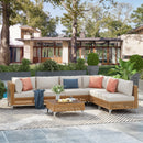 K&K 7-Piece Wicker Patio Furniture Set
