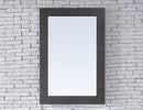 James Martin Metropolitan 30" Mirror, Silver Oak