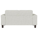 Xana - Track Arm Tufted Loveseat - Greige by HouseOfZazla