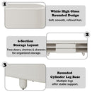 Keely - TV Stand - White High Gloss by Unique Piece Furniture
