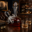 Octopus Tentacle Glass Decanter Handcrafted Decorative