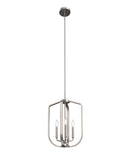 Ettore 14"W 3-Light Pendant Light Fixture by Kichler Brushed Nickel Finish by LampsUSA