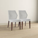 Luca - Dining Chair (Set of 2) - Light Gray by HouseOfZazla