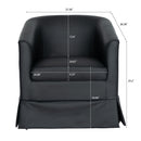 27.36" Wide Swivel Chair by HouseOfZazla