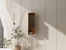 12 Inch Small Wall-Mounted Side Cabinet by HouseOfZazla