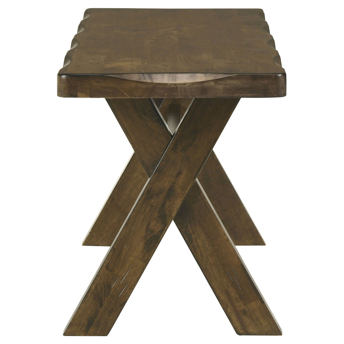 Alston 47-inch Solid Wood Dining Bench Knotty Nutmeg, photo 5 of 7