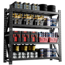 Heavy Duty 4 Shelf Garage Shelving Unit by HouseOfZazla