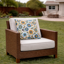 2 Pack Outdoor Throw Pillows, Waterproof & Fade-Resistant