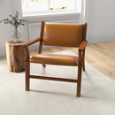 Hendrix - Antique Arm Chair - Brown / Rustic / Tan by Unique Piece Furniture