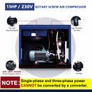 15HP Rotary Screw Air Compressor by HouseOfZazla