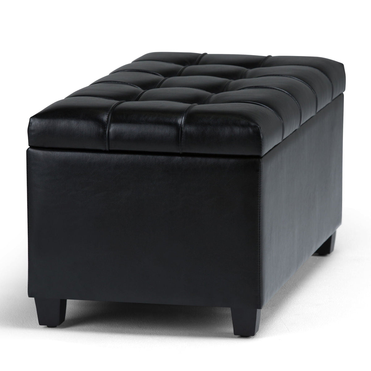 Sienna - Upholstered Storage Ottoman Bench, photo 33 of 40
