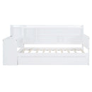 Daybed With 3 Drawers USB Ports And Desk