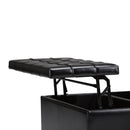 Harrison - Large Coffee Table Storage Ottoman by HouseOfZazla