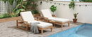 TREXM Outdoor Lounge Chairs Set of 2 by HouseOfZazla