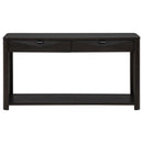 Marcelo Sofa Console Table with 2 Drawers and Shelf Coffee