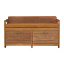 Oxford - 2 Drawer Storage Bench - Beige by Unique Piece Furniture