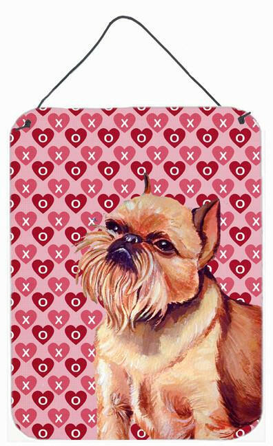 Brussels Griffon Hearts Love and Valentine's Day Wall or Door Hanging Prints