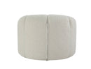 Osmash - Teddy Sherpa Chair With Swivel - White by HouseOfZazla