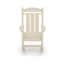 Traditional Porch Rocker Classic HDPE Poly Lumber For Porch, Patio, And Garden Comfort