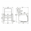 Swivel Gliding Recliner by Unique Piece Furniture