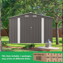 Outdoor Storage Shed With Lockable Doors by HouseOfZazla
