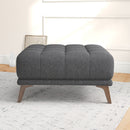 Addison - Square Upholstered Ottoman by HouseOfZazla