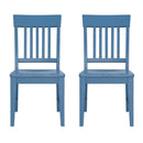 Haidel - Slat Back Dining Chairs (Set of 2) by HouseOfZazla