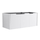 Contemporary Wall Mounted Bathroom Vanity With Soft Close Doors by HouseOfZazla