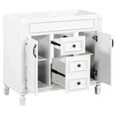 Bathroom Vanity Cabinet With 2 Soft Closing Doors And 2 Drawers by Unique Piece Furniture