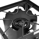 100000 BTU Portable Propane Outdoor Camp Stove with Adjustable Legs by LJGDeals