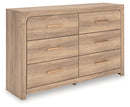 Kinlanni - Six Drawer Dresser by Unique Piece Furniture